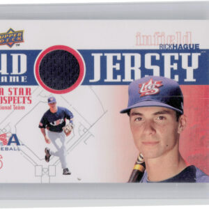 2009 Upper Deck Signature Stars Rick Hague MEM #GJU-30 USA USA Star Prospects Je