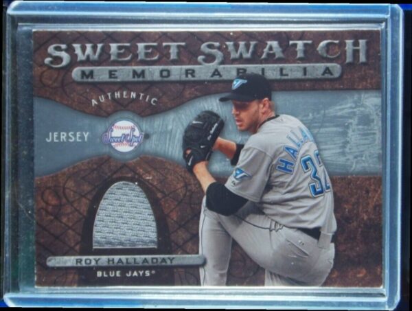 2009 Upper Deck Sweet Spot Roy Halladay MEM #SS-RH Jays Swatches