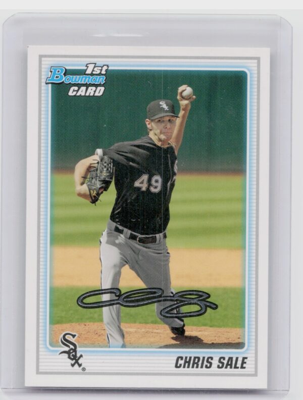 2010 Bowman Draft Picks & Prospects Chris Sale #BDPP92 Sox Prospects
