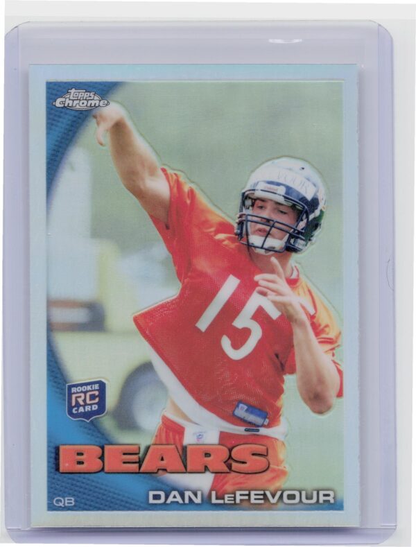 2010 Topps Chrome Dan LeFevour Refractors #C36 Bears