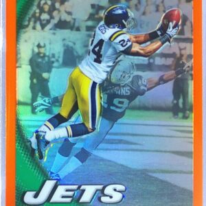 2010 Topps Chrome Darrelle Revis Orange Refractors #C115 Jets