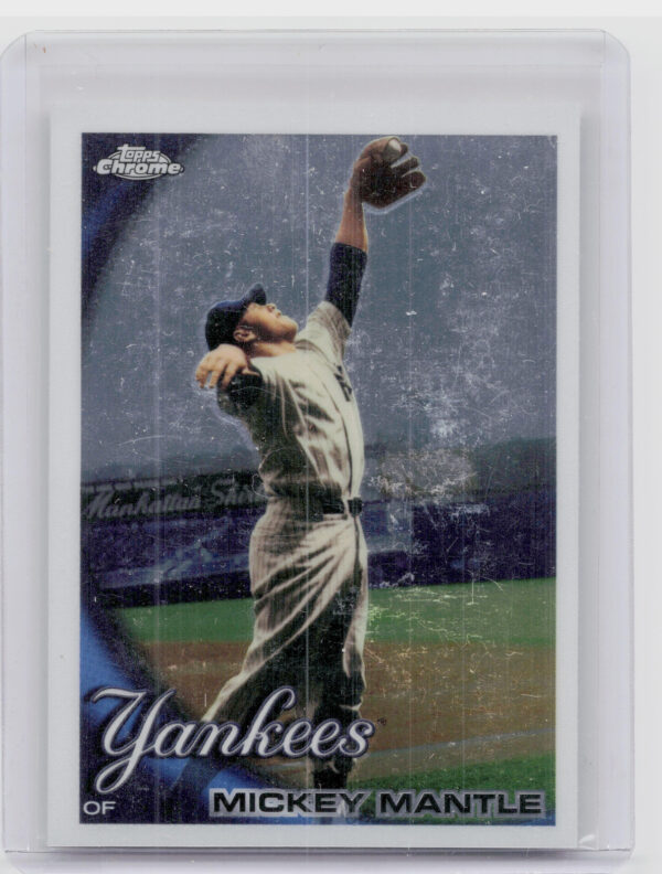 2010 Topps Chrome Mickey Mantle #7 Yankees
