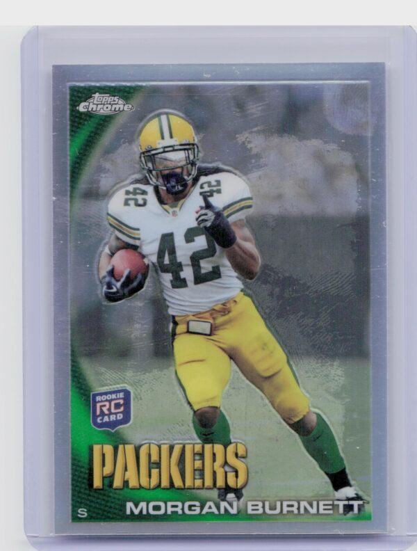 2010 Topps Chrome Morgan Burnett Refractors #C14 Packers