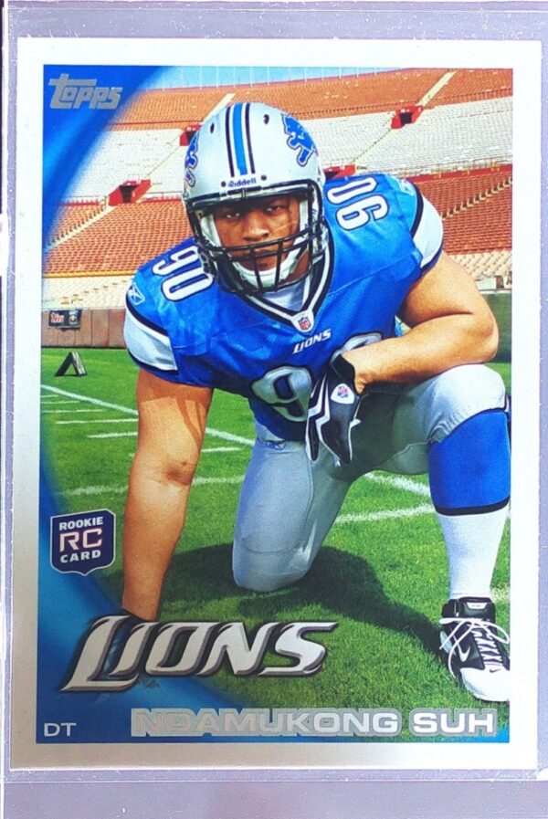 2010 Topps Ndamukong Suh RC #360 Lions