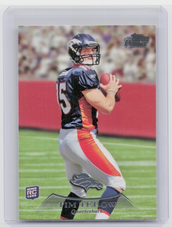 2010 Topps Prime Tim Tebow Retail RC #1 Broncos
