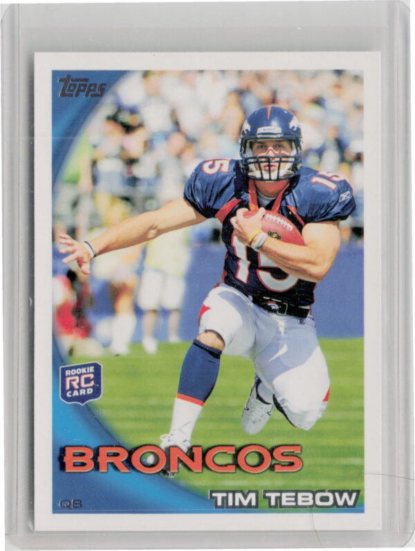 2010 Topps Tim Tebow RC #440 Broncos