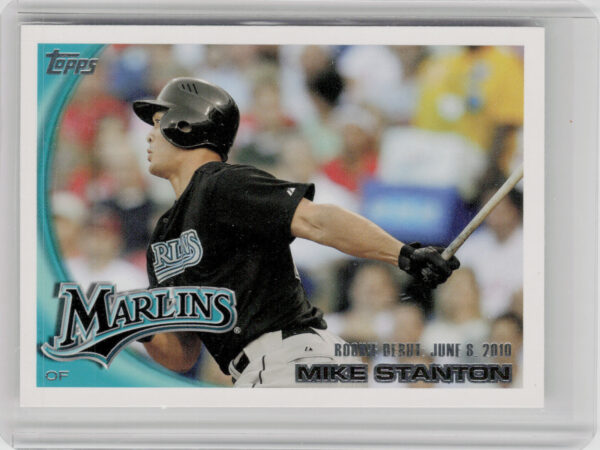 2010 Topps Update Mike Stanton #US-327 Marlins