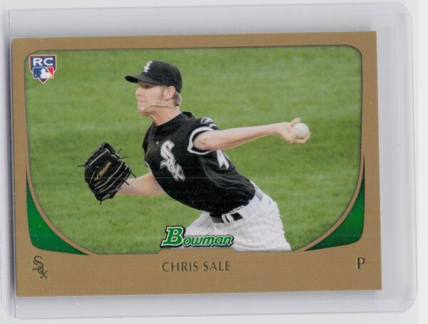 2011 Bowman Chris Sale Gold #220 Sox