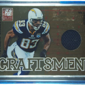 2011 Donruss Elite Vincent Jackson SN299 MEM #25 Chargers Craftsmen Jerseys