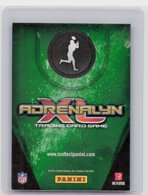 2011 Panini Adrenalyn XL Julio Jones RC #14 Falcons - Image 3