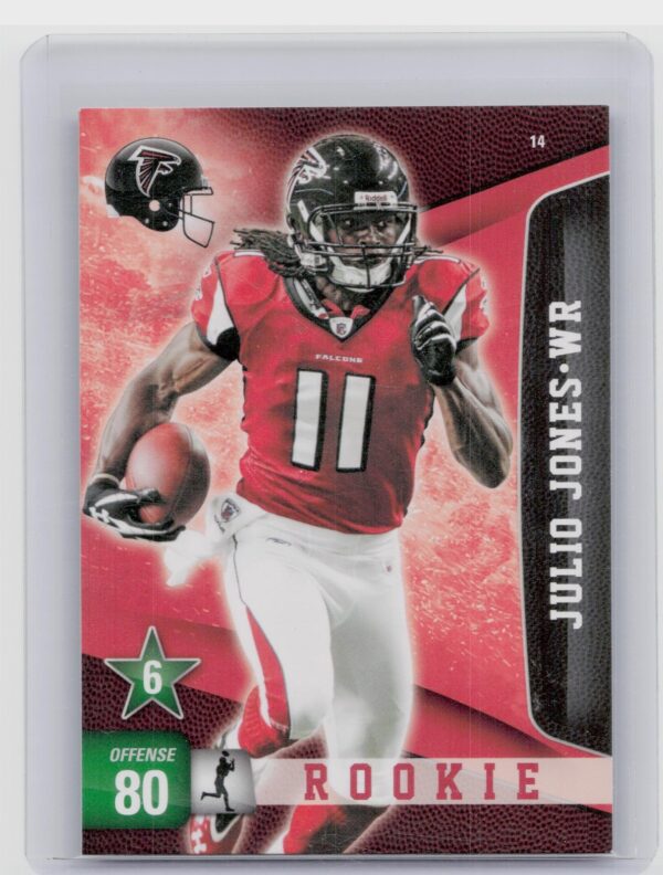 2011 Panini Adrenalyn XL Julio Jones RC #14 Falcons