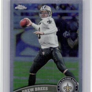 2011 Topps Chrome Drew Brees #130 Saints