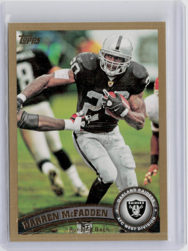 2011 Topps Darren McFadden Gold SN2011 #222 Raiders