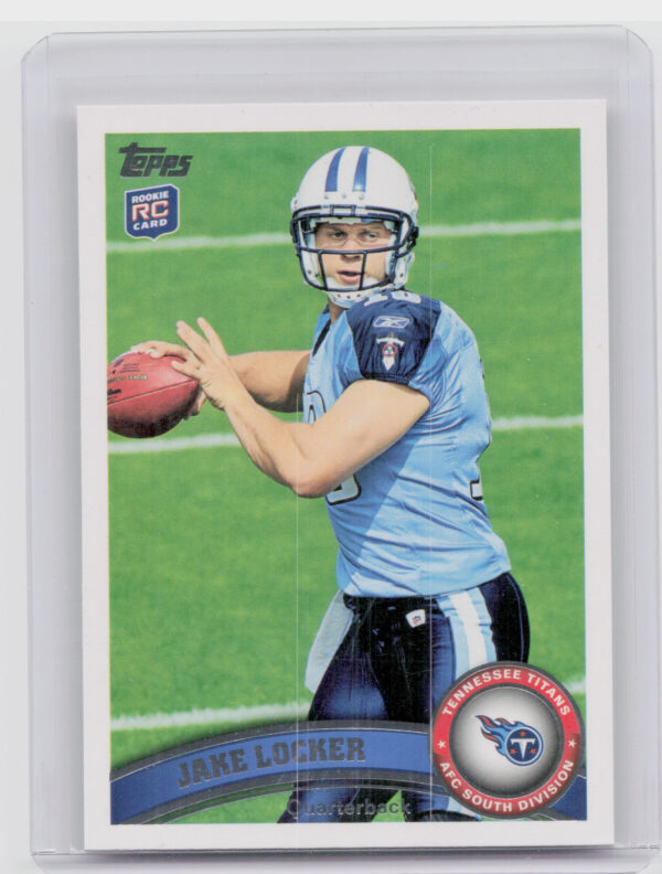 2011 Topps Jake Locker RC #430 Titans