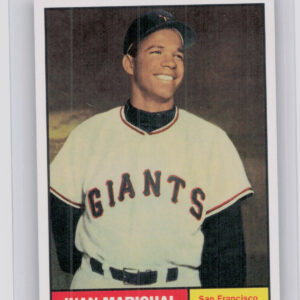 2011 Topps Juan Marichal #417 Giants 60 Years of Topps Original Back