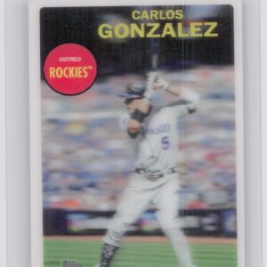 2011 Topps Lineage Carlos Gonzalez #NNO Rockies Topps 3D