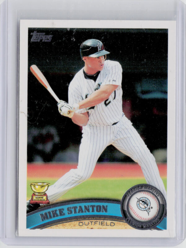 2011 Topps Mike Stanton #135 Marlins