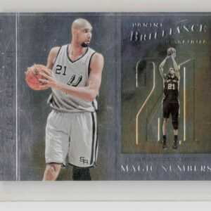 2012-13 Panini Brilliance Tim Duncan #9 Spurs Magic Numbers