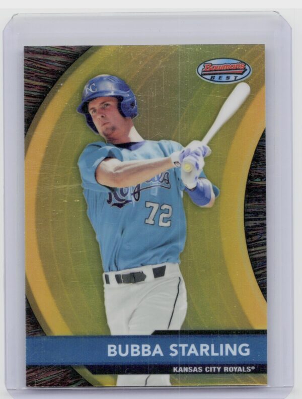 2012 Bowman Bubba Starling #BBP14 Royals Bowman's Best Prospects