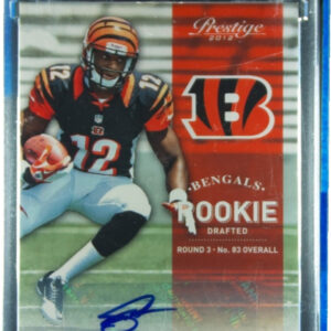 2012 Panini Prestige Mohamed Sanu AU SN499 #273 Bengals Rookie Autographs