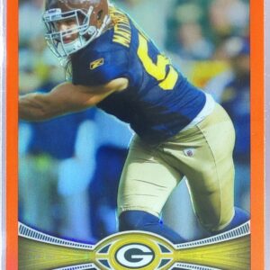 2012 Topps Chrome Clay Matthews Orange Refractors #144 Packers