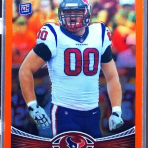 2012 Topps Chrome Jared Crick Orange Refractors RC #11 Texans
