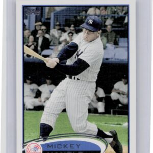 2012 Topps Mickey Mantle #7 Yankees