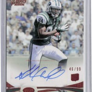 2012 Topps Prime (Hobby) Stephen Hill #147 Jets Rookie Autographs Copper