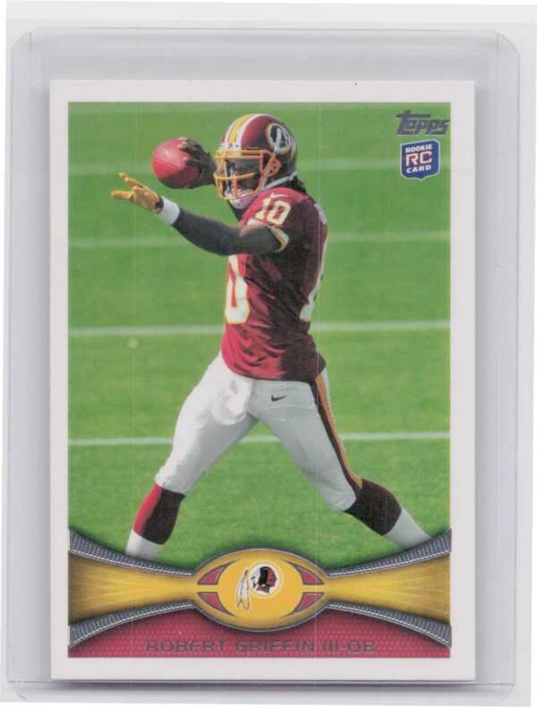 2012 Topps Robert Griffin III Rookie #340 Redskins