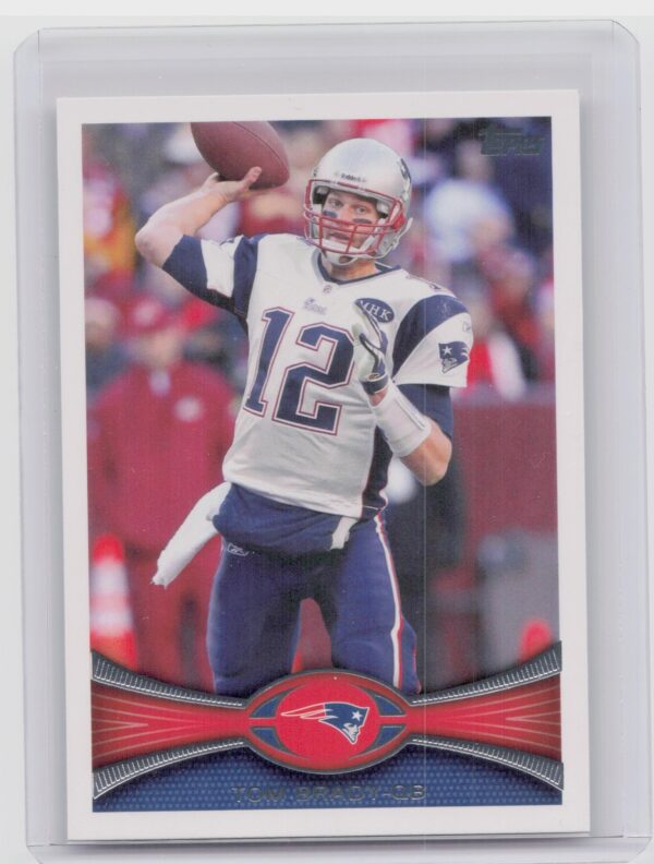 2012 Topps Tom Brady #440 Patriots