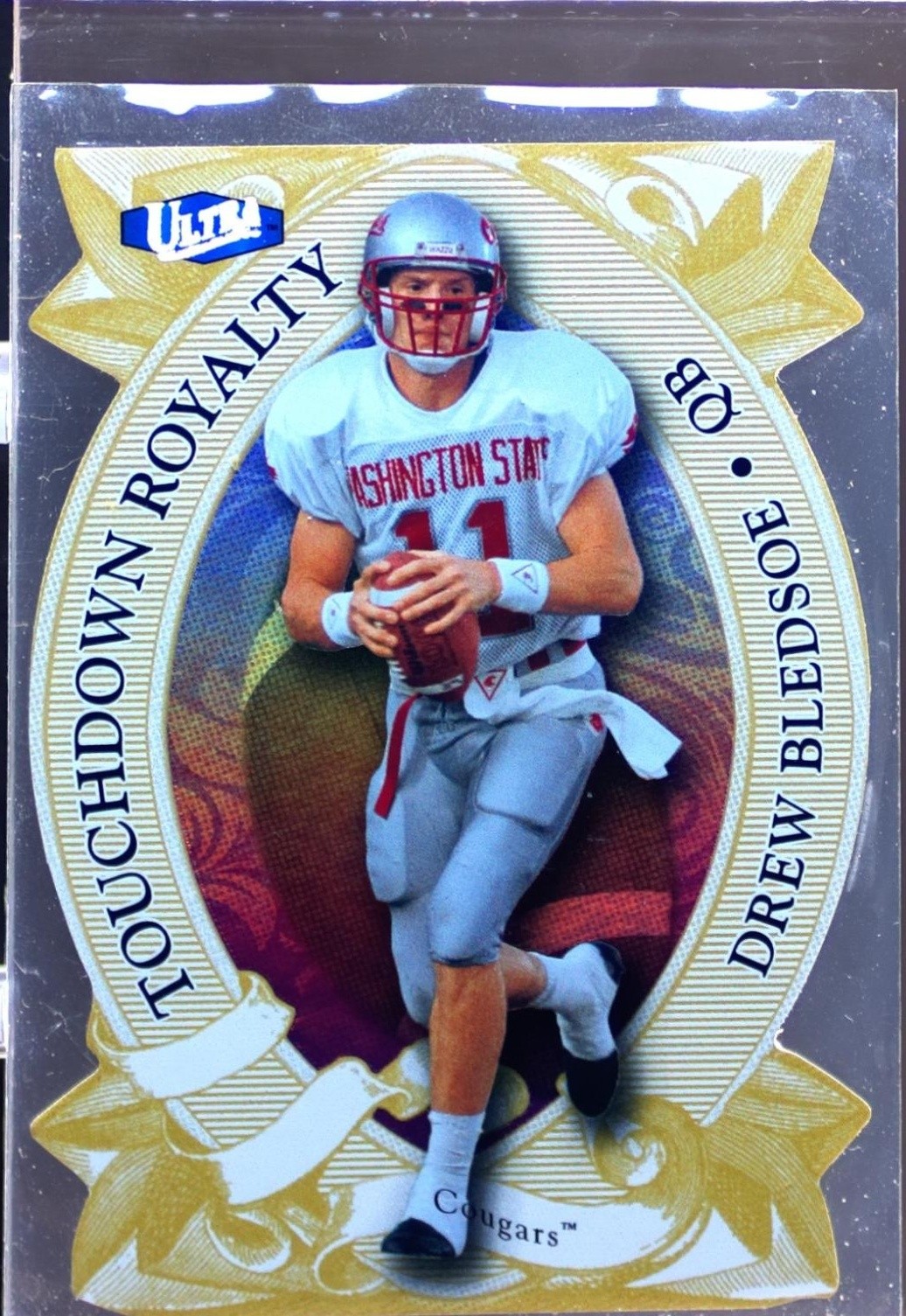 2013 Fleer Retro Drew Bledsoe #TK-11 Cougars Ultra Touchdown Royalty