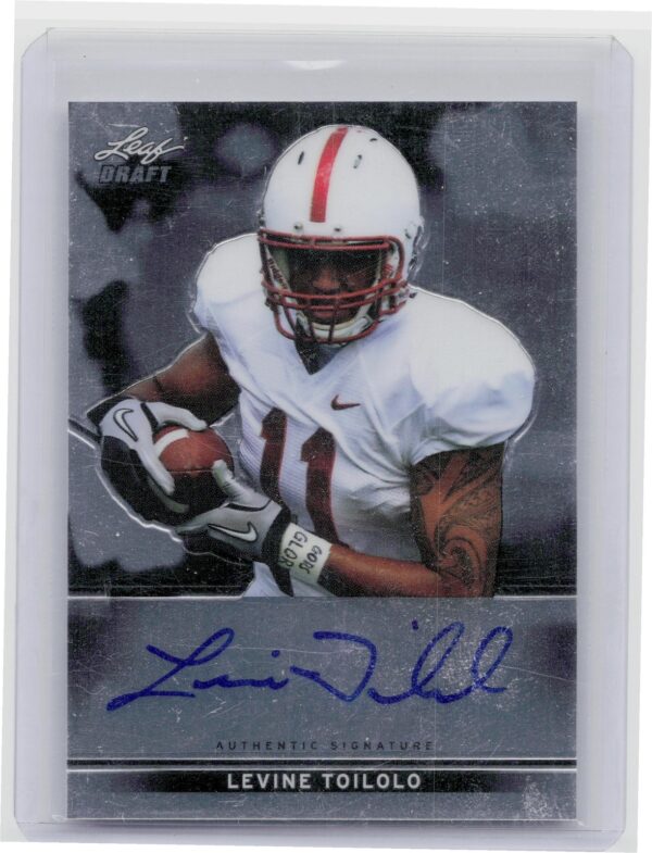2013 Leaf Metal Draft Levine Toilolo Auto #BA-LT2