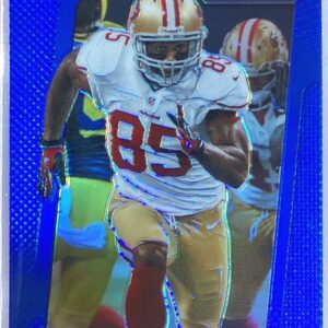 2013 Prizm Vernon Davis Prizms Blue #188 49ers