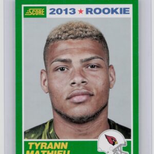 2013 Score Tyrann Mathieu RC #396 Cardinals