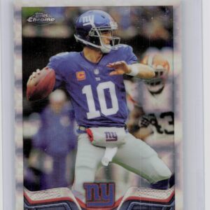 2013 Topps Chrome Eli Manning Xfractors #105 Giants