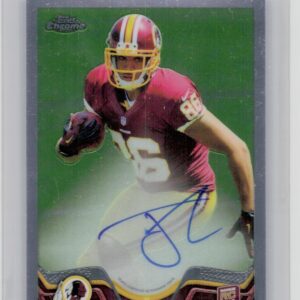 2013 Topps Chrome Jordan Reed AU SN600 #81 Redskins Rookie Autographs