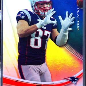 2013 Topps Platinum Rob Gronkowski #73 Patriots