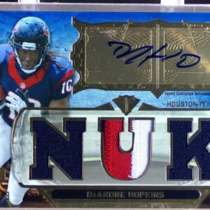 2013 Triple Threads DeAndre Hopkins Auto /3 JSY #TTAR-DH Texans RC Sapphire