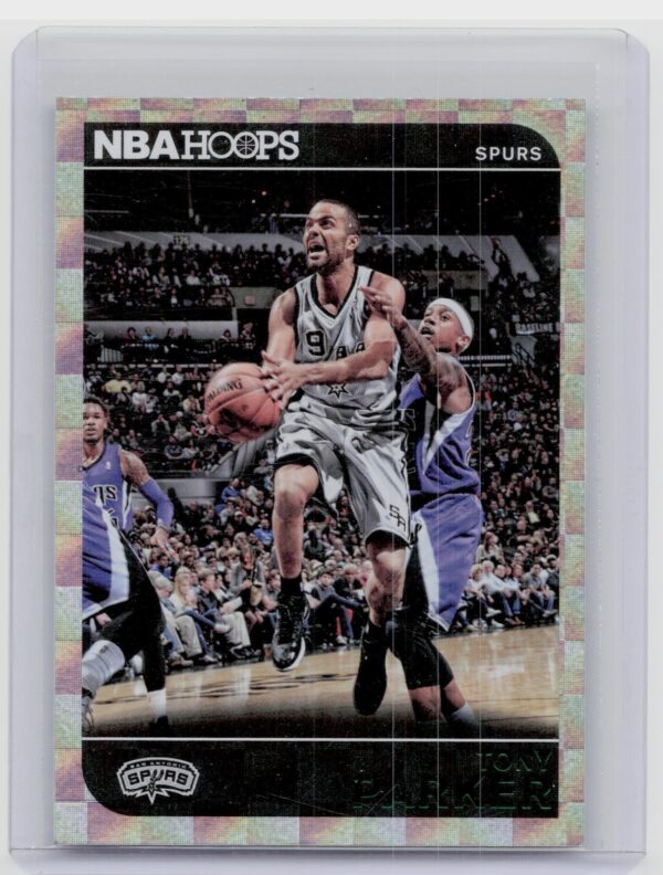2014-15 Hoops Tony Parker Green #68 Spurs