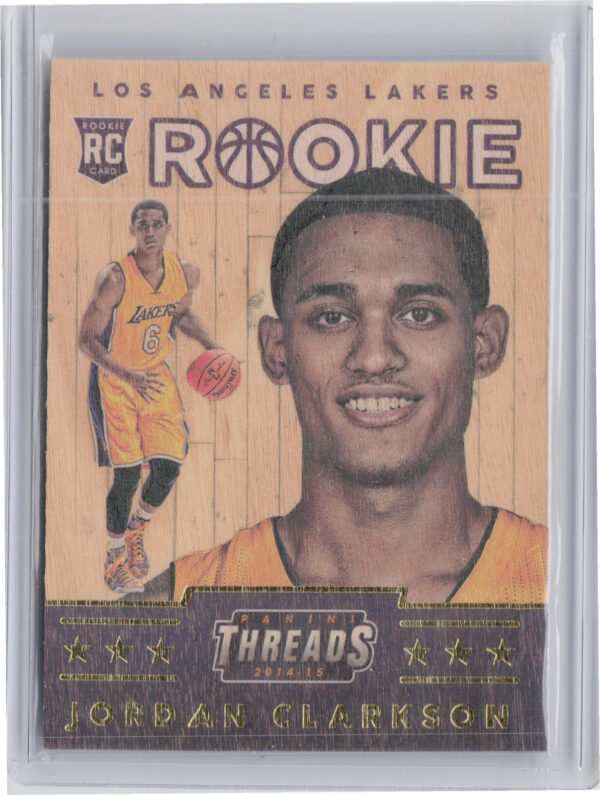 2014-15 Panini Threads Jordan Clarkson RC #366 Lakers