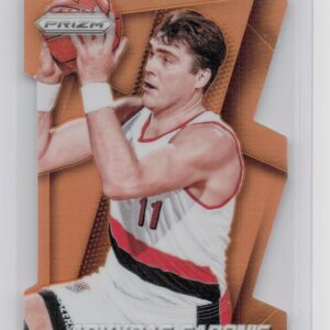 2014-15 Prizm Arvydas Sabonis Prizm Orange Die Cut #234 Blazers