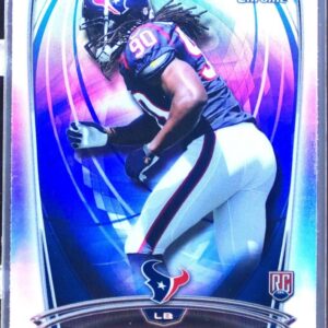 2014 Bowman Chrome Jadeveon Clowney Refractor RC #115 Texans
