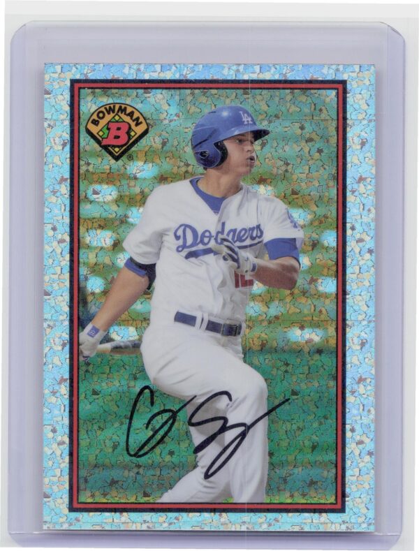 2014 Bowman Draft Corey Seager #89BIB-CS Dodgers 1989 Bowman is Back Silver