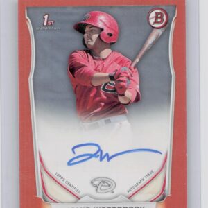 2014 Bowman Jamie Westbrook AU SN250 #PA-JW Diamondbacks Prospect Autographs Ora