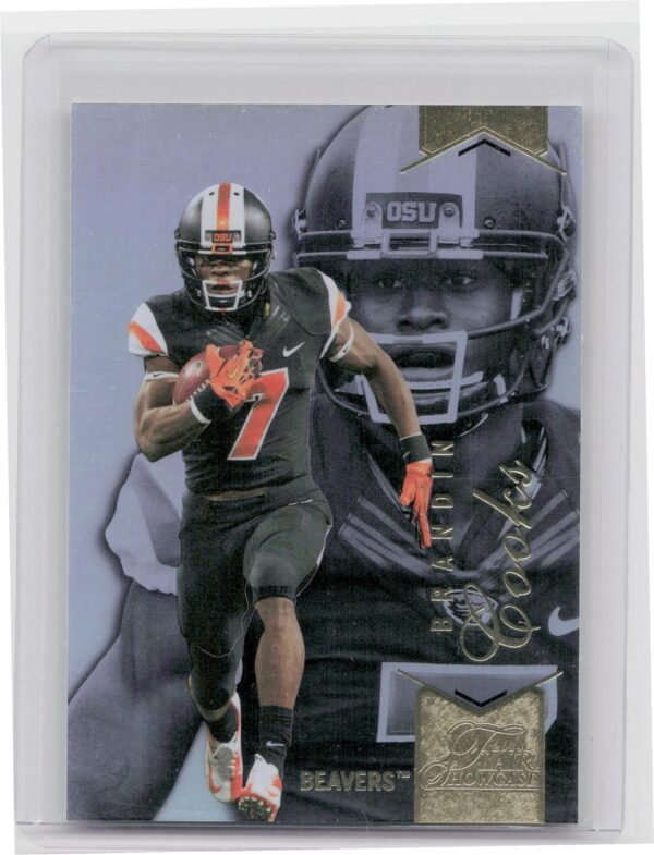 2014 Flair Showcase Brandin Cooks #65 Beavers