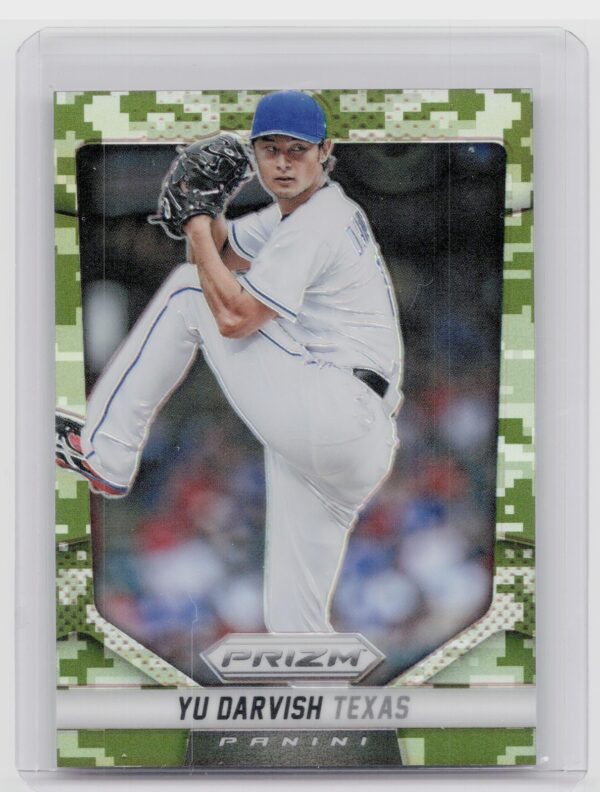 2014 Prizm Yu Darvish Prizms Camo #26 Rangers