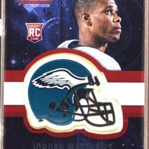 2014 Score Jordan Matthews RC #18 Eagles Rookie Team Helmets