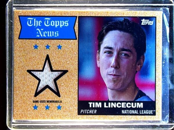 2014 Topps Archives Tim Lincecum JSY #68TR-TL Giants Relics
