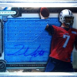 2014 Topps Strata Zach Mettenberger AUTO JSY #CCAR-ZM Titans