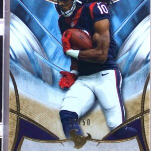 2014 Topps Supreme DeAndre Hopkins Gold /50 #77 Texans